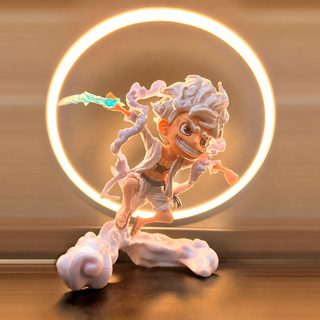 SD 니카 루피 Q버전 피규어 원피스 캐릭터 PVC 장식품