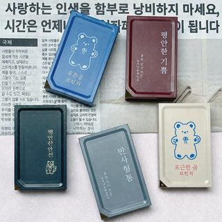 빈티지 심플한 ins풍 렌즈 케이스 렌즈 케이스 반려함 듀얼 케이스 T91
