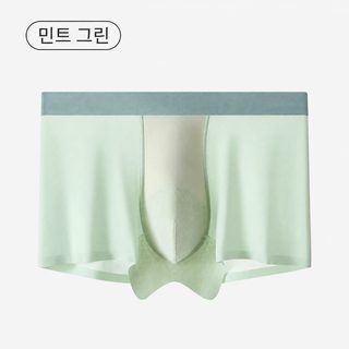 차가운 느낌의 아이스 남성 팬티 웜풀 10A 균 억제 가랑이 일편식 흔적 없는