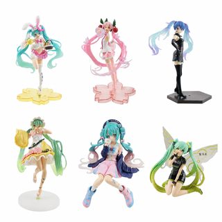 프리미엄 버전 초음 피규어 PVC 벚꽃 초음 피규어 2차 미소녀 주변 섀시 장식