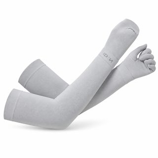 루이야 남녀공용 여름 자외선 차단 아이스실크 쿨토시 자전거 팔토시 암슬