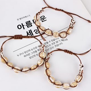 크로스보더 대박 팔찌 도매 오리지널 디자인 수공 짜임 패션 유행 아크릴