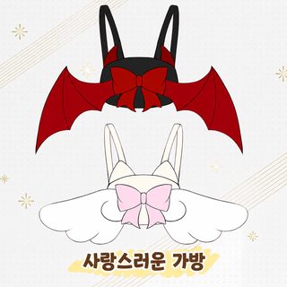 모직 귀여움 일상 거리 두통 가방 소녀 만전 일상 출가 만화 롤리타 이차원