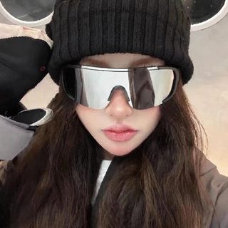 아웃도어 라이딩 등산용 UV400 방풍 김서림 방지 스키 고글 선글라스 여성 패
