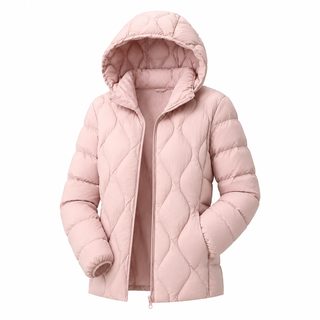 여성 경량 덕다운 패딩 다이아 퀼팅 데일리 점퍼 빅사이즈