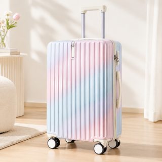 USB 포트 컵홀더 ABS PC 그라데이션 여행용 캐리어 20인치부터 28인치