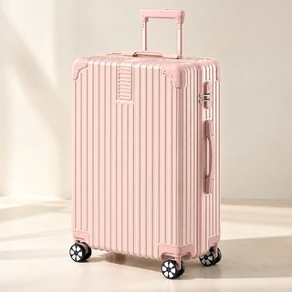 ABS PC 지퍼형 TSA 잠금 확장형 360도 바퀴 여행용 캐리어