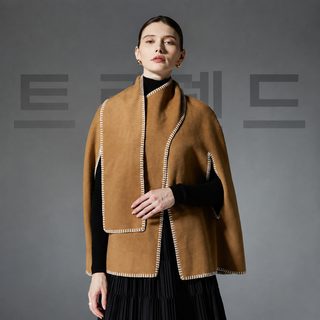 아마존 핫 한 대외 무역 구미 춘추 겨울 카멜 색 봉선 망토 숄 스카프 구미