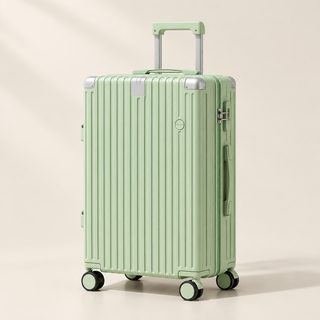20인치 물컵 선반 USB 충전 충돌 방지 가방 뿔 지퍼 트렁크 지퍼 비밀번호 여