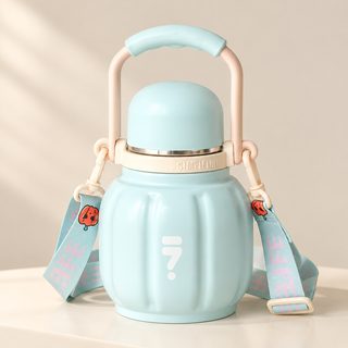 316 스테인리스 빨대 손잡이 보온병 480ml