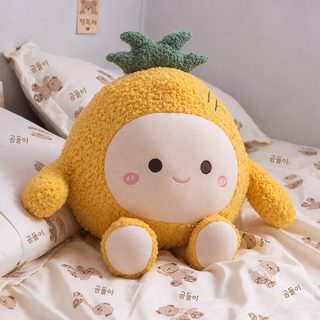 카툰 과일 봉제인형 파인애플 딸기 당근 블루베리 어린이 선물 인형 주문제