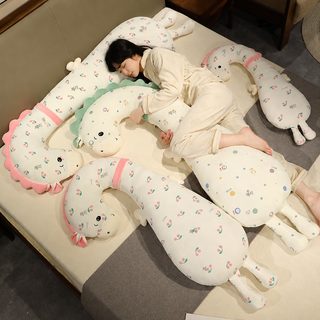 여름 아이스 롱 쿠션 여학생 잠 침대 위 옆 잠 끼임 다리 전용 베개 쿠션 침실 침대 머리 쿠션