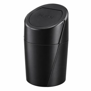 차량용 컵홀더 미니 휴지통 뚜껑형 자동차 쓰레기통 500ml