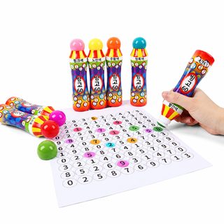 공장 직판 80ML 대용량 대밀리리터 빙고 게임펜 다색 선택 창의 문구