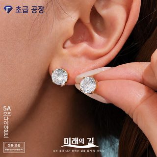 수수께끼 려초섬광 5A 지르코늄 귀걸이 여자 누드 드릴링 발톱 귀뼈 못 경사