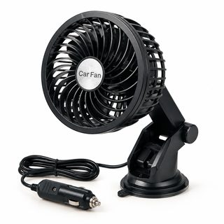 차량용 흡착식 미니 선풍기 시거잭 4인치 12V 24V