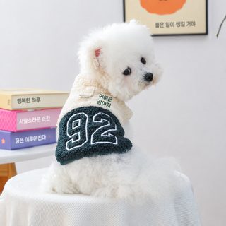 애완동물 옷 가을 겨울 신상 소형견 유견 쾌락 개 고양이 보온 쾌적 산책 커브 작은 선봉 조끼