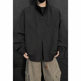 bomber 비행 재킷 외투 남성 가을 트렌디한 브랜드 클렌핏 실루엣 쇼트 고가