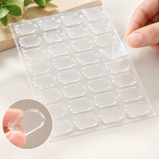 투명 양면 접착패드 벽면 장식 소품 고정용 점착 스티커