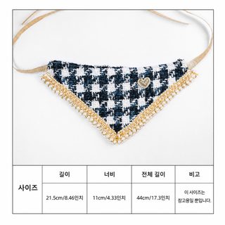 PETCIRCLE 반려견 고양이 펫 삼각수건 주머니 턱도리 목도리 반려견 고양이 강