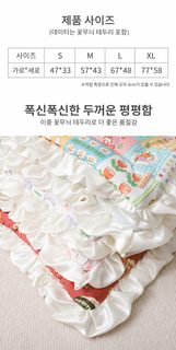 크로스보더 전용 가을 겨울 개 매트 개집 매트 귀엽다 감기 방지 잠용 부드