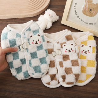 공장 도매 강아지 옷 가을 겨울 조끼 어린 개 통용 외출 견인 가후 감기 방