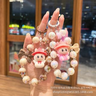 신형 벨벳 마법사 지퍼 피규어 가방 걸이 대박 귀염둥이 진주 직렬 핸드폰