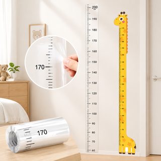 어린이 키재기 스티커 가정용 벽부착 신장계
