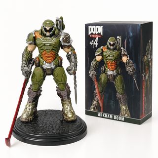 파괴전사 Doom 영원한 악마 사냥꾼 아캄 핸드메이드 모형 탁상 진열장 피규