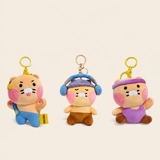 정품 Kakao FRIENDS-choonsik 춘희 고양이 좋은날 걸이 열쇠고리 걸이