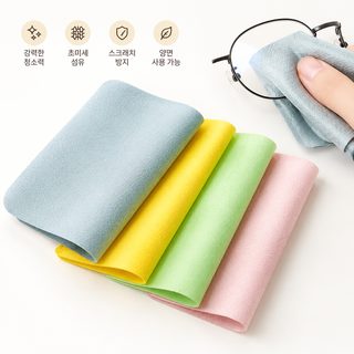 극세사 안경닦이 양면 렌즈 스마트폰 화면 클리너