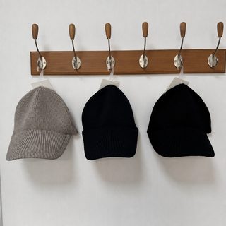 가을 겨울 신상 일본계 빈티지 비니 남녀 동형 털모자 보온 백합 캐주얼 얼