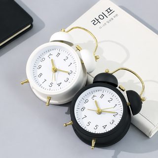 음소거 침대 머리 벨 시계 학생 전용 초음파 데스크톱 시계 중학생 ins 기상