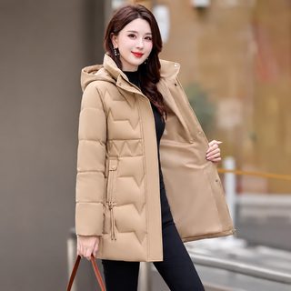 정품 면복 여성 중장형 2026 겨울 신상 슬림핏 날씬해 보이고 두꺼워 한국판