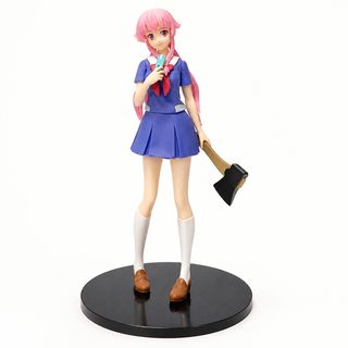 미래일기 REDIAL 가사이 유노 제복 교복 미소녀 PVC 피규어 17cm