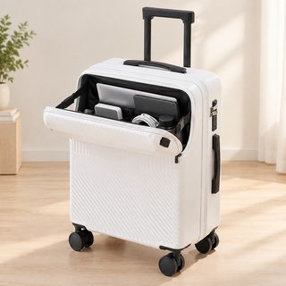 프론트 오픈 ABS PC 비밀번호 캐리어 20 24 26인치