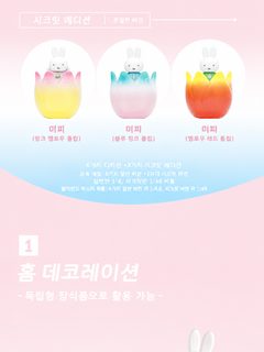 정품 초콜릿 곰 Miffy 미피 토끼 튤립 시리즈 PVC 피규어 굿즈 장난감 진열품