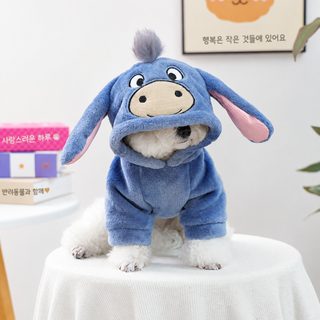 펫용품 펫 강아지 고양이 옷 겨울 보온 파티 동물 플란넬 변신복 할로윈