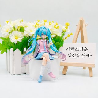 초음 피규어 연애 양복 피규어 압라면 차재 중통제대 경품 애니메이션 2차원