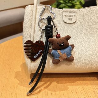 공장 도매 신상 수제 포예 과자 곰돌이 사랑 걸이 달콤하고 귀여운 열쇠고