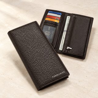 남성용 PU 장지갑 RFID 차단 대용량 카드 수납