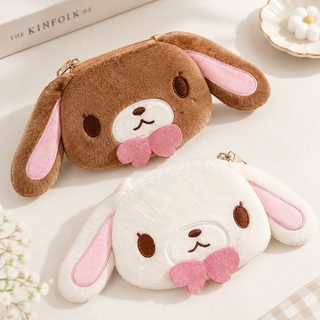 귀여운 토끼 인형 동전지갑 미니 지퍼 파우치 소품 수납