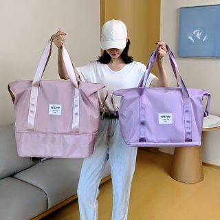 출장 여행가방 여성 단거리용 대용량 접이식 휴대용 수납 가방