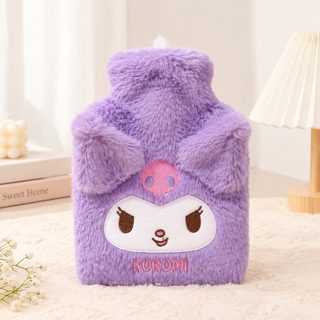 입체 캐릭터 털커버 주입식 보온 물주머니 손 배 온수주머니
