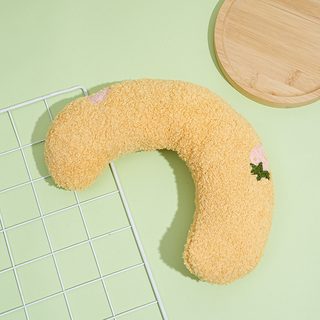 고양이 장난감 달베개 강아지 겸용 플러시 반려동물 수면 쿠션 찢김 방지