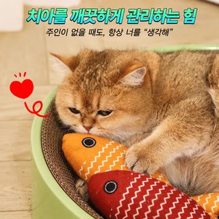 고전 고양이 장난감 민트 벨벳 모조 생선 이를 갈고 깨물 수 있는 고양이 스