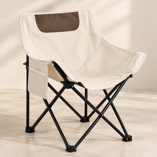 접이식 달 의자 야외 캠핑 낚시 피크닉 등받이 체어 45×45×68