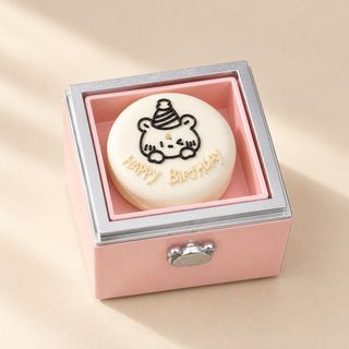 곰돌이 케이크 반지 목걸이 선물상자 생일 고백 서프라이즈 주얼리 케이스