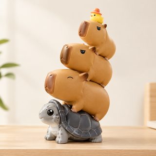 카피바라 랜덤 피규어 블라인드 박스 책상 장식 생일 선물