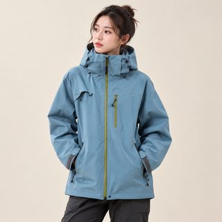 남녀공용 방수 방풍 후드 등산 바람막이 자켓